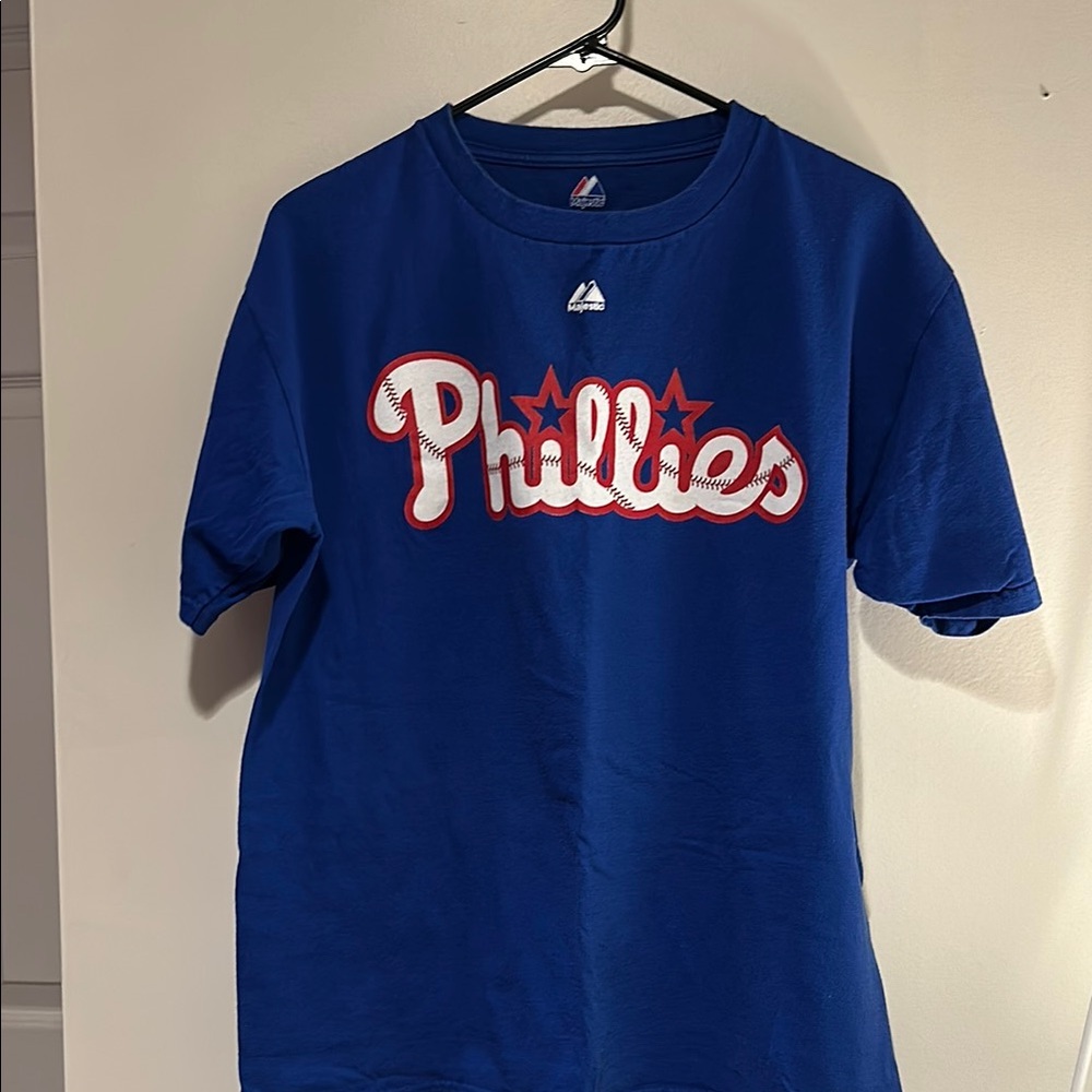 Majestic Phillies Player Tee - Pence
